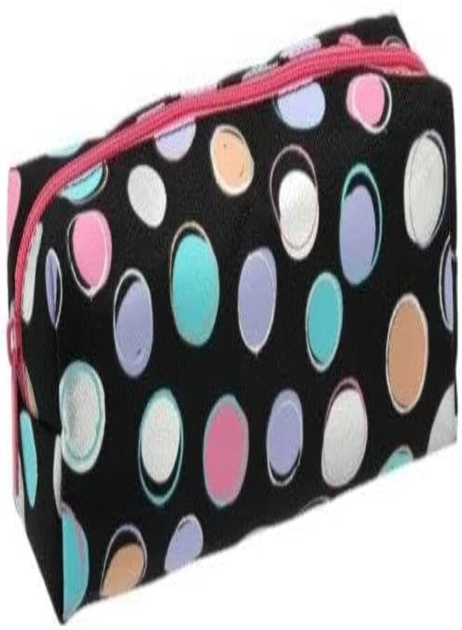 Pencil Case Spotty Black - POLYESTER PM24013